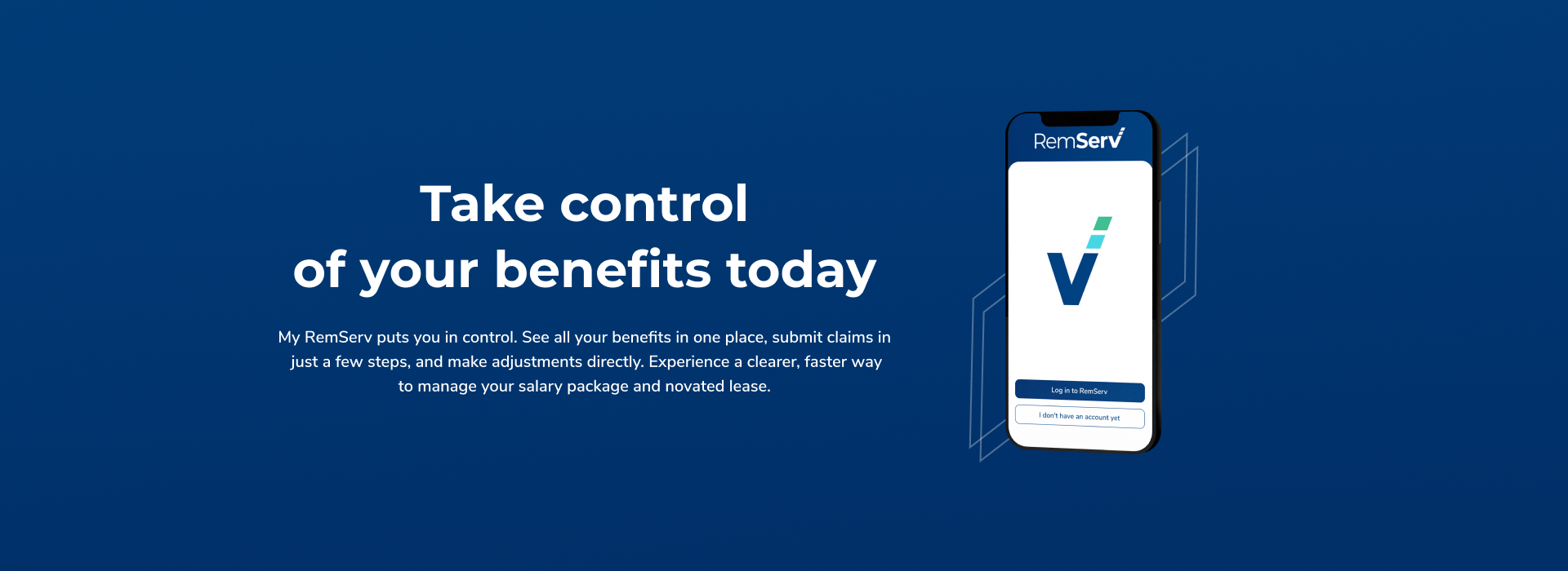 My RemServ App Get Onboard Banner